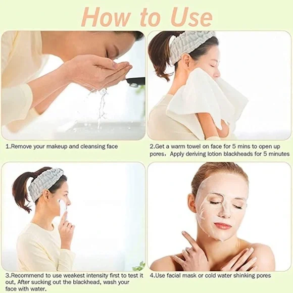 New Blackhead Remover Pore Vacuum Facial Deep Cleaner​ - Picture 2 of 7